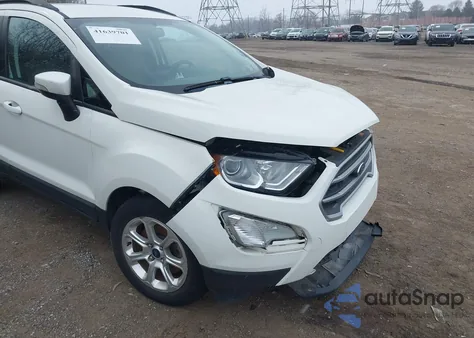 2018 Ford Ecosport Se из США, поврежденный, VIN MAJ3P1TE0JC238975